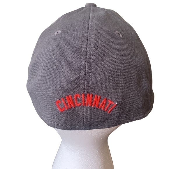 Cincinnati Reds Gray MLB Baseball Hat Cap Size Medium -‎ Large - Picture 2 of 7
